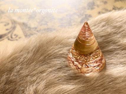 イエロータイガーアイのミニコーン