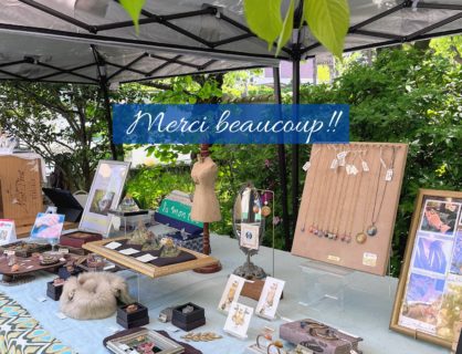 ル・マルシェ、楽しく終了しました♪