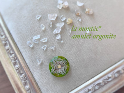 ルチルクォーツ×シトリンのアミュレット